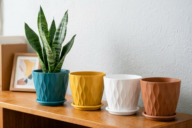 WaveCraft Planter Set of 4